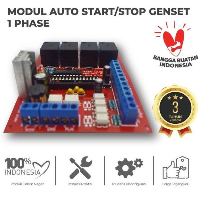 Modul Auto Start Genset 1 Phase