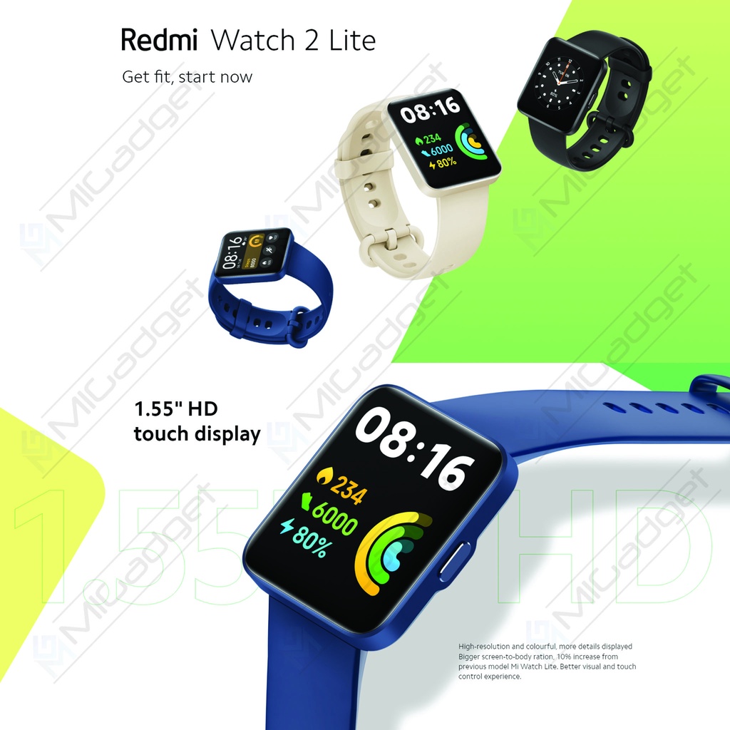 Redmi Watch 2 Lite Smartwatch - Jam Tangan Garansi Resmi