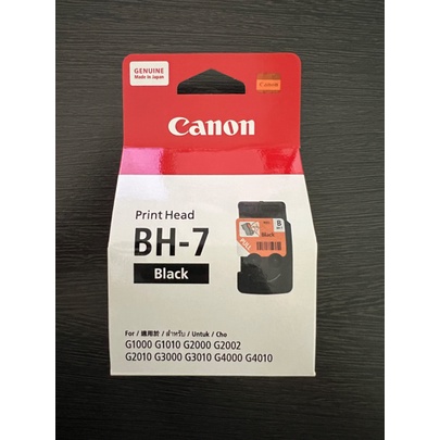 Canon Printhead Print Head BH-7 CA91 Black (G1010 G2010 G3010 G4010)