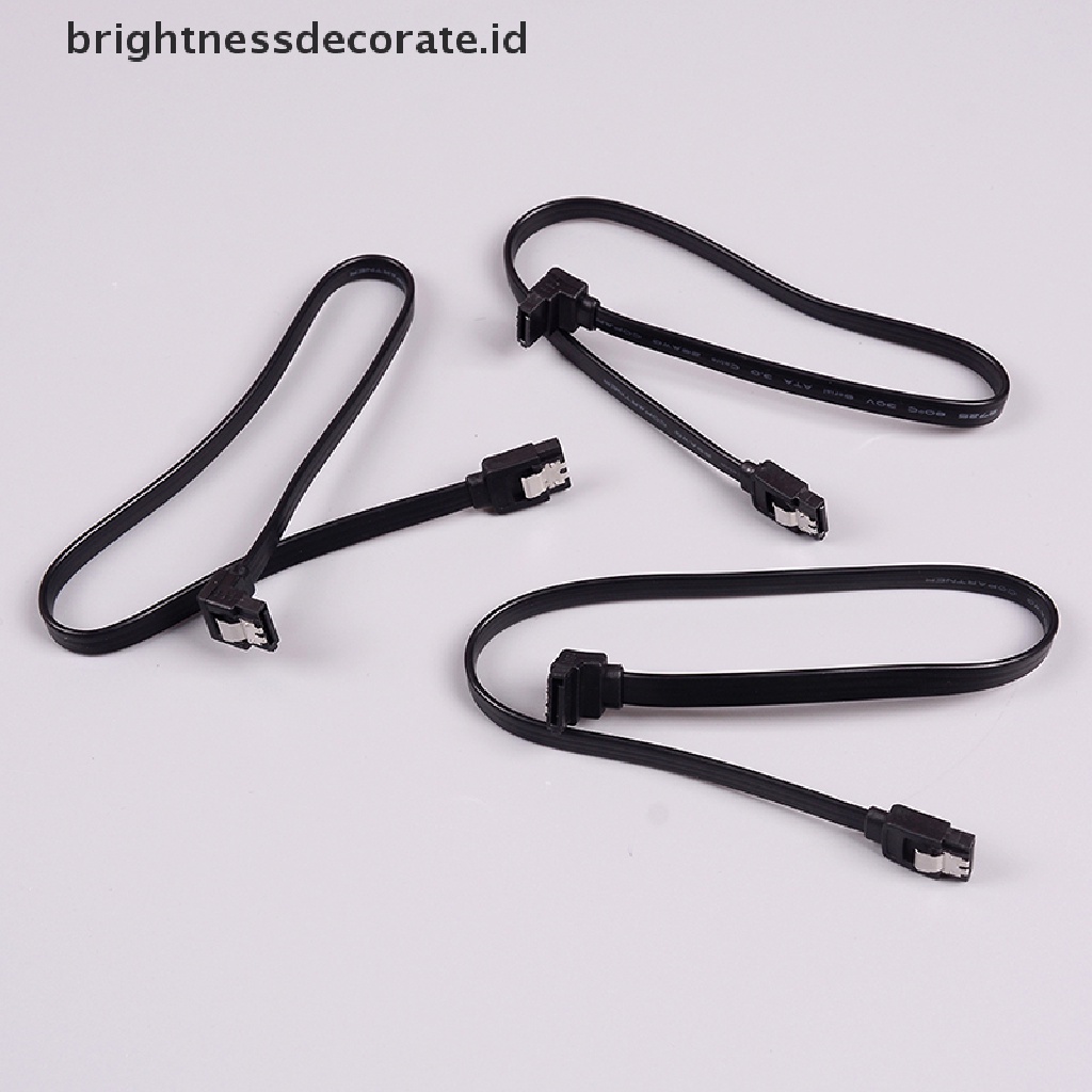 3pcs Kabel Data Sata 3.0 Iii Sataii 6gb / S Untuk Ssd Hard Drive