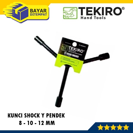 TEKIRO Kunci Y 8-10-12 Sock Soc Sok Shock Asli