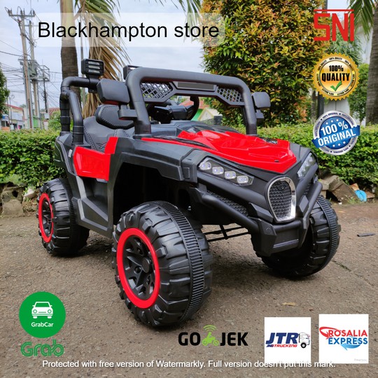 Mobil aki mainan anak. BIG JEEP BUGGY
