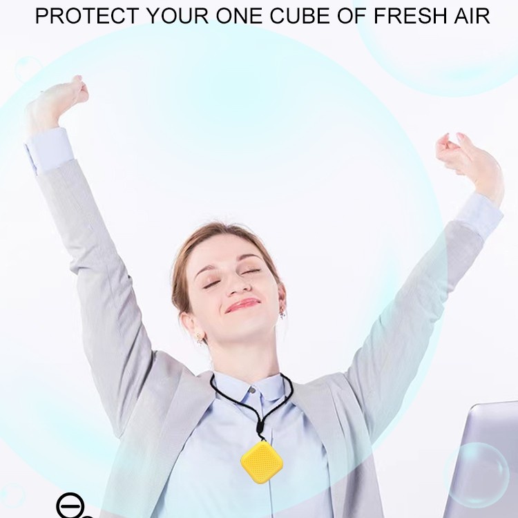 Kalung Air Purifier Smart Anion Pembersih Udara Portable Rechargeable