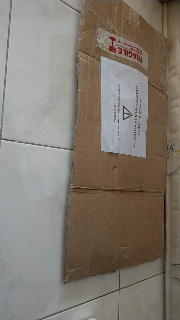 Raket Nyamuk Luby L-3839 + Senter 1 Led + Replaceable Rechargeable Battery