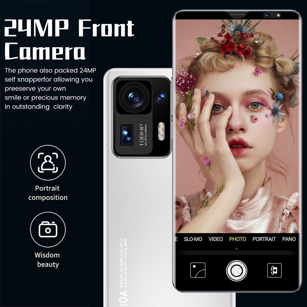 【Produk Baru Panas】 HP 5G Handphone MX4 Global Smartphone 6G + 128GB Versi Global Layar 5.5-inch Bluetooth Dual SIM Fingerprint Unlock