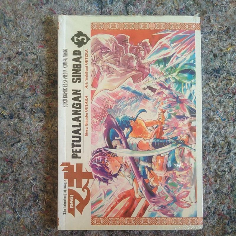 Obral Diskon Buku Komik Magi Petualangan Sinbad Vol.3,12