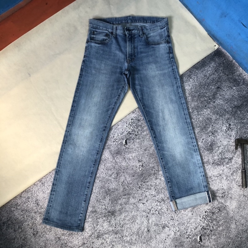 Jeans uniqlo selvedge second original