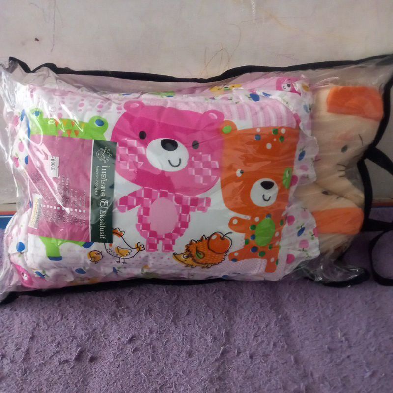 bantal guling bayi karakter gajah