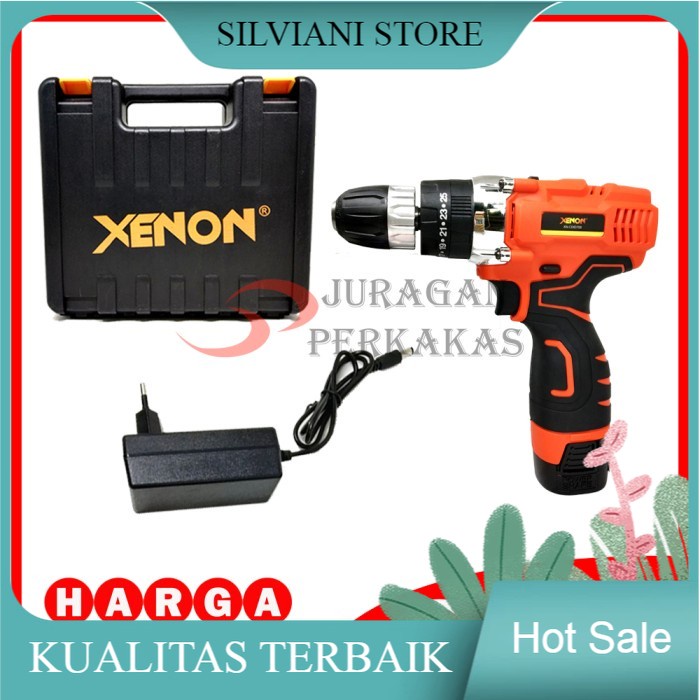 XENON CDID700 1 BATERAI BOR CORDLESS IMPACT DRILL BOR BETON TEMBOK CAS