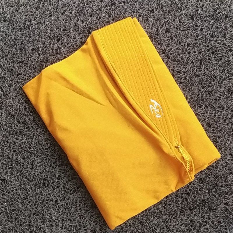 069 JUMBO SYAR'I ORI AREY HIJAB | JILBAB INSTAN KERUDUNG ORIGINAL-kunyit
