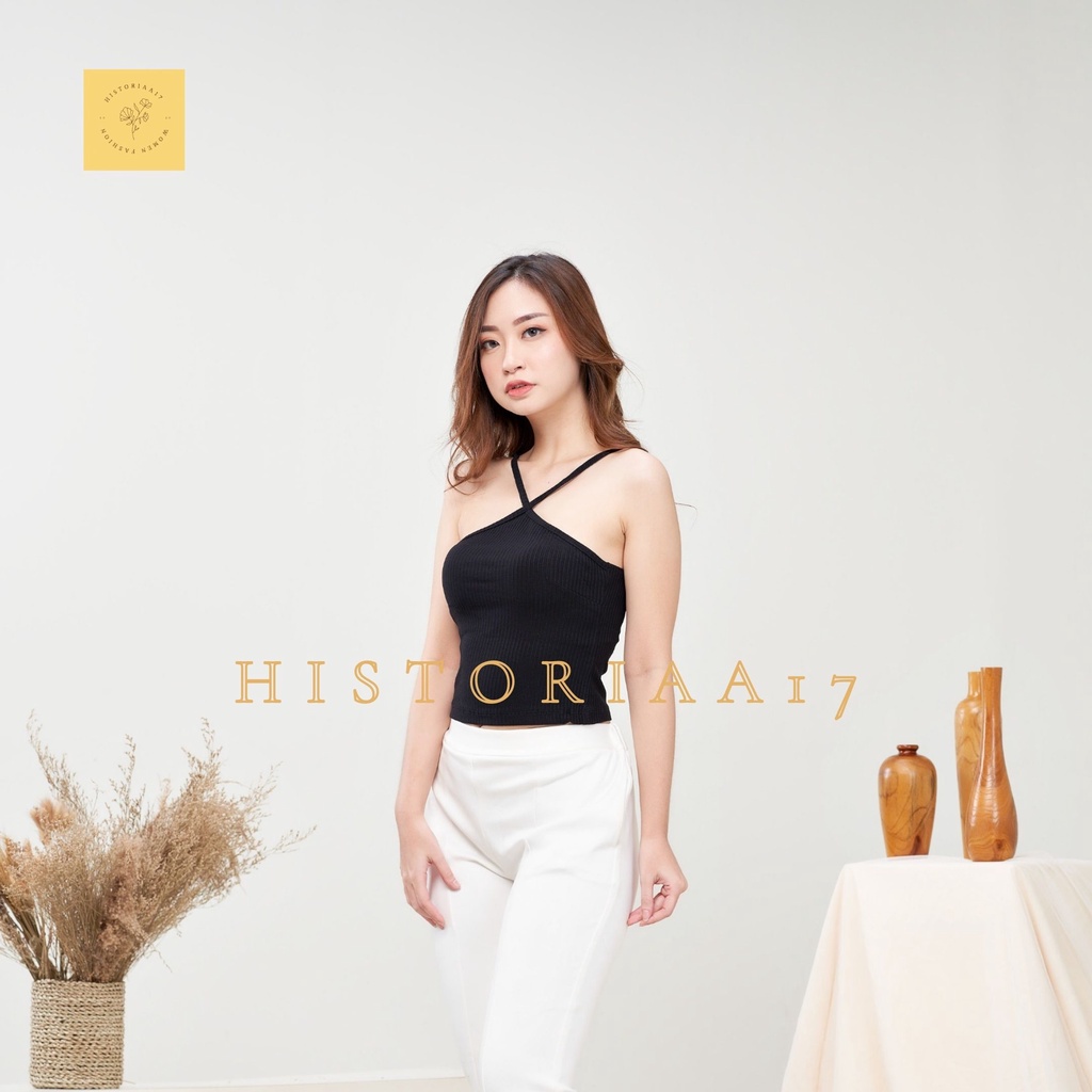Olivia Crop Top Sexy Crop Top Halter Tank Top Halter Top Basic