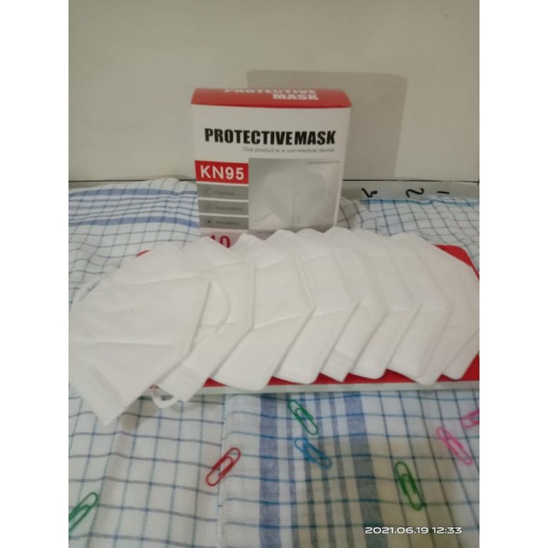 MASKER KN95 I CARE 5 PLY PREMIUM ISI 10 PCS HIGH QUALITY