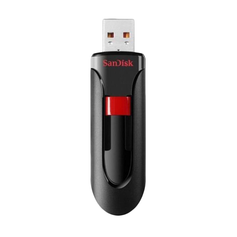 Flashdisk SanDisk 128GB USB 2.0 Cruzer Glide CZ60 - Garansi Resmi 5 Tahun