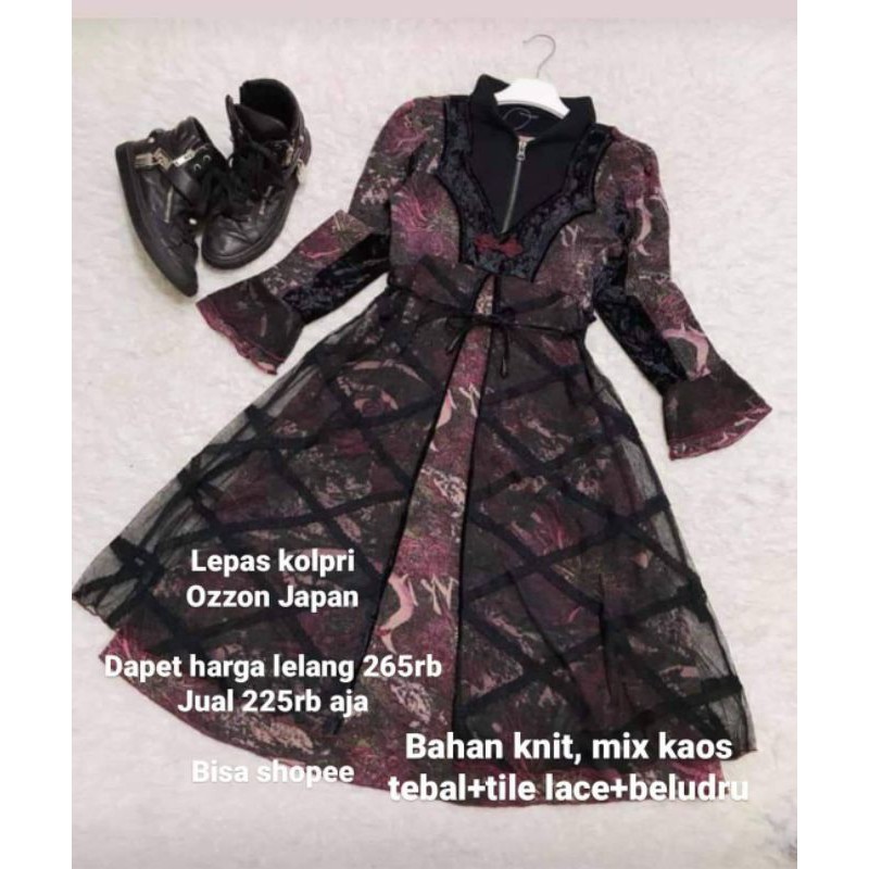 [BOOKED TANIA] GOTHIC STYLE DRESS BY OZZ ON JAPAN