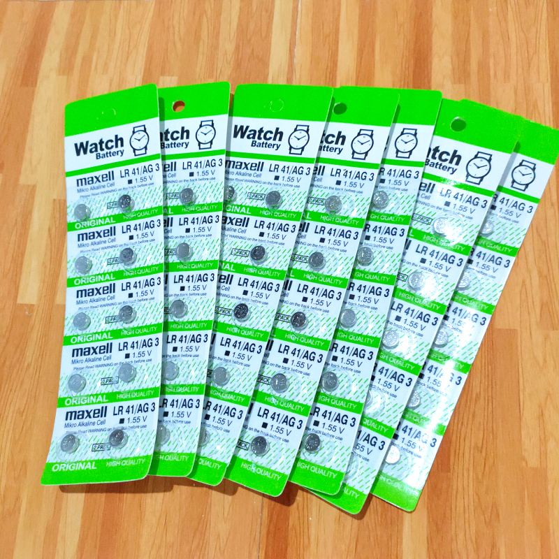 Baterai lr41 , sr 41, ag3 , baterei coin , baterei mainan anak , baterei lampu , baterei led , 192 , 92a , lr736 , ag3