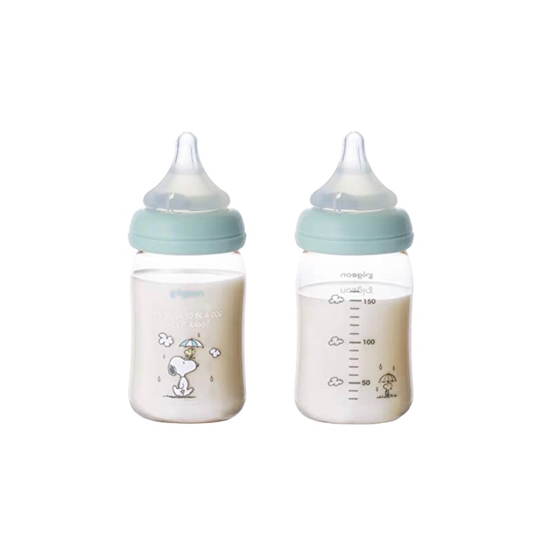 Pigeon PPSU SNOOPY 160ml Wideneck Feeding Bottle ppsu botol susu bayi