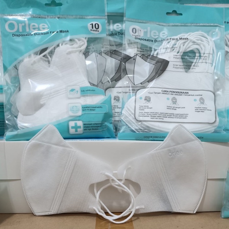 Masker orle duckbill 10pcs