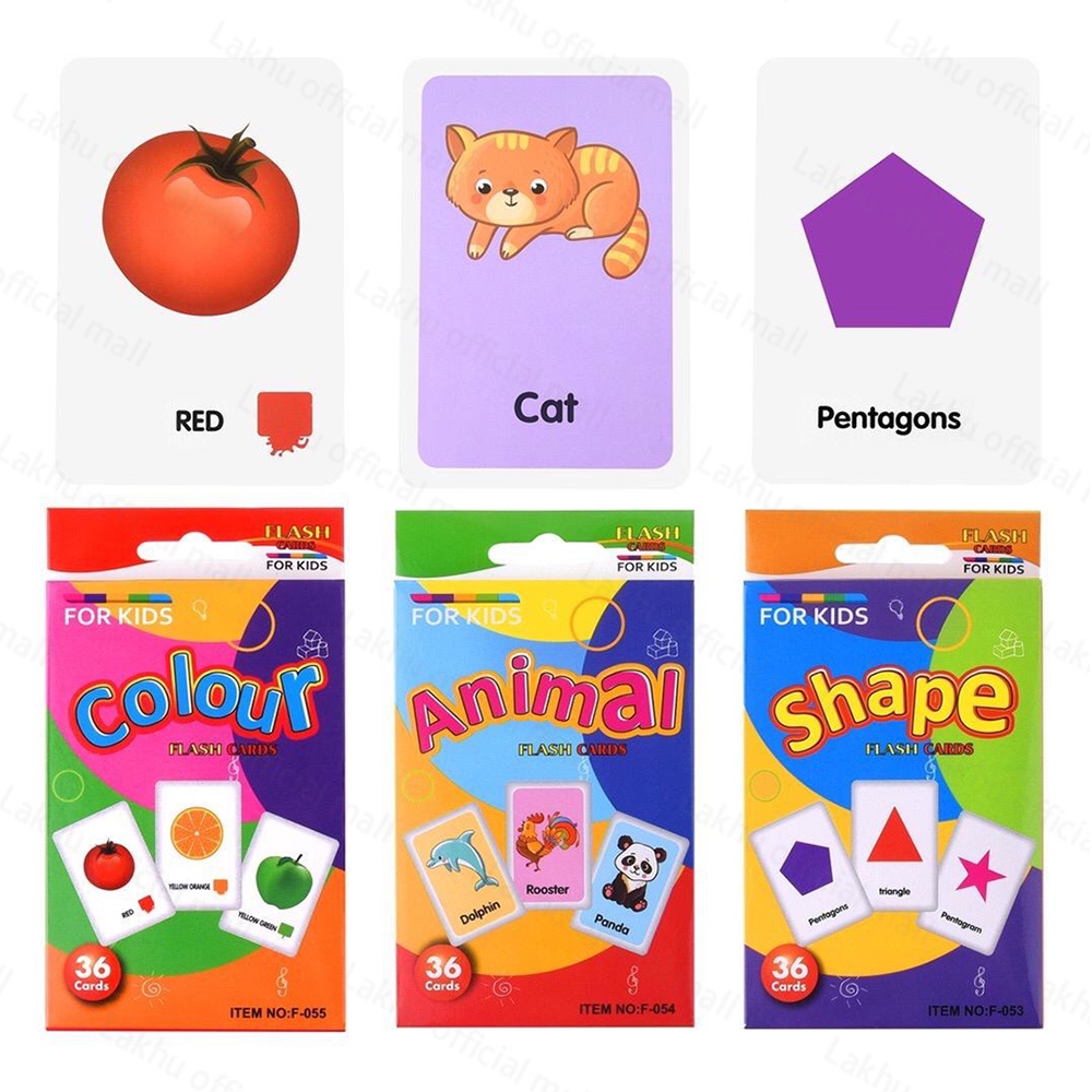 JCHO mainan edukasi flash card edukasi anak kartu edukasi anak kartu pintar flash card english