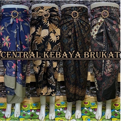 rok lilit batik / rok wanita batik/kain sutra lembut / rok batik modern / bawahan kebaya/ rok Batik 