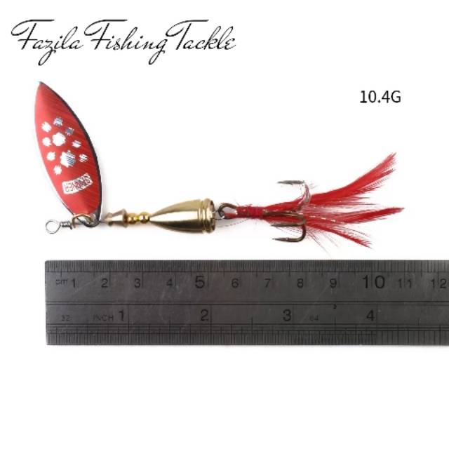 Umpan Pancing Spinnerbait Rotasi 360