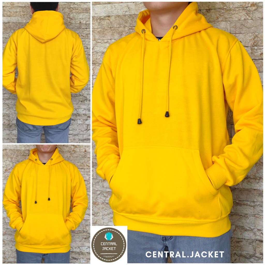 Jaket Sweater Hoodie Fleece Tebal - Jumper Hoodie Polos High Quality