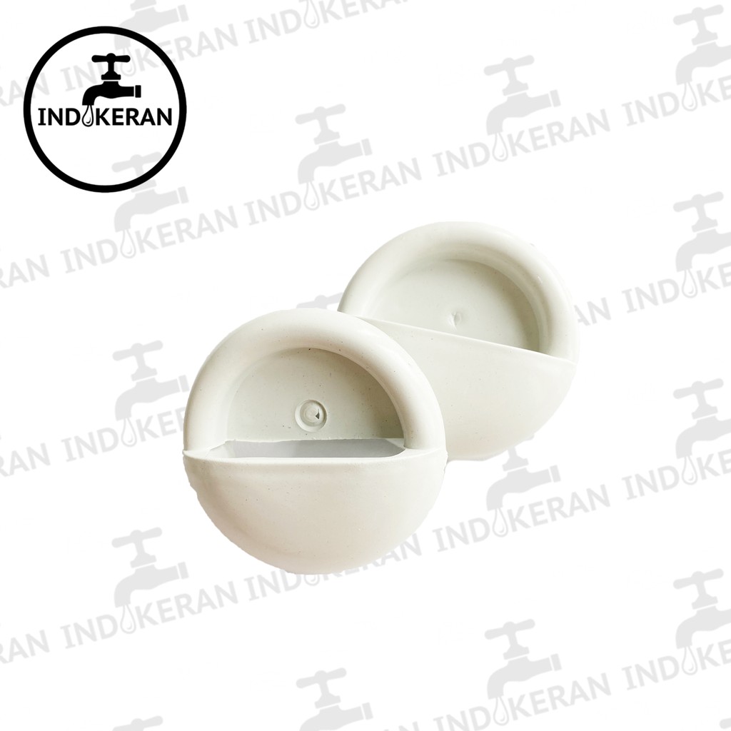 INDOKERAN - Engsel Pintu 4,5 Inch, Grendel, Tarikan Plastik PVC Kamar Mandi - High Quality