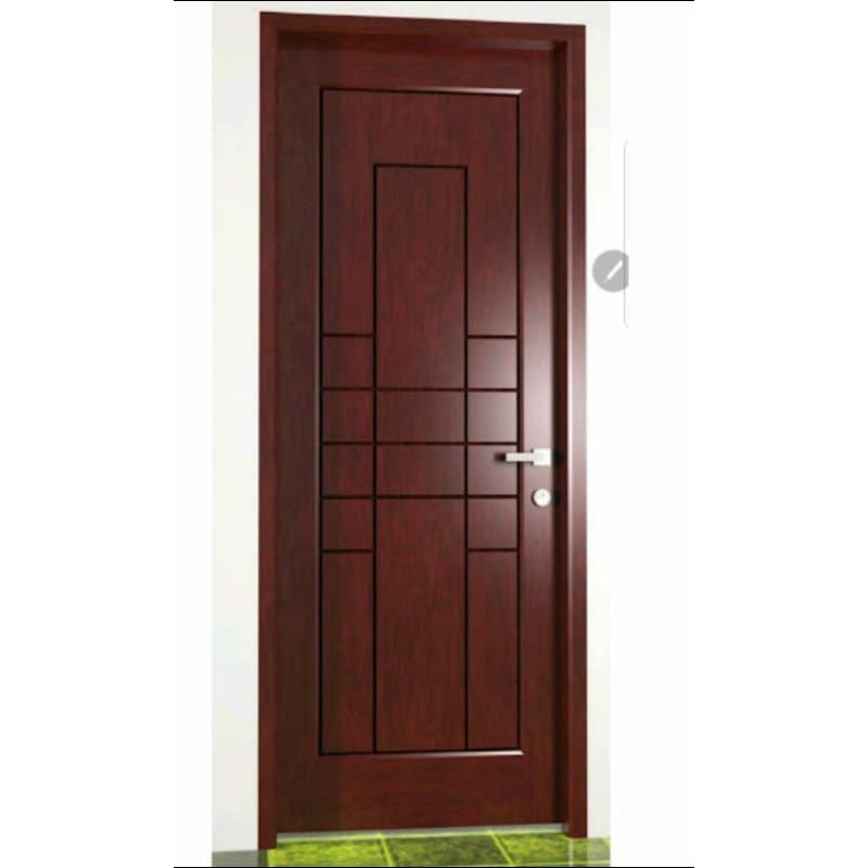 kusen pintu minimalis kayu meranti