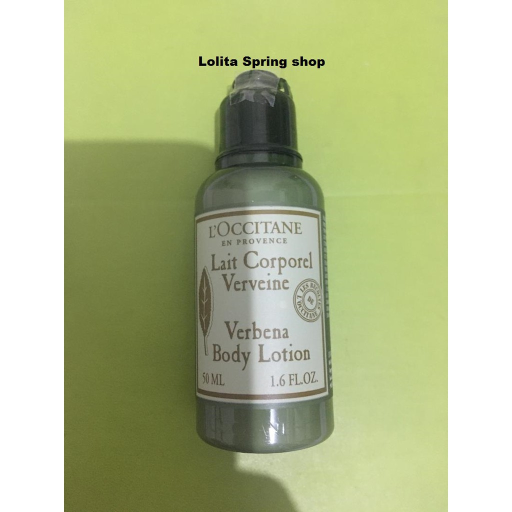 L'occitane verbena body lotion