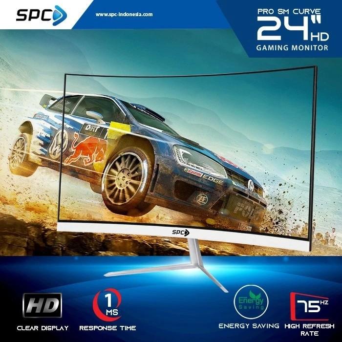 SPC PRO SM 24 CURVE - Monitor Gaming LED 24 Inc Curve Full HD