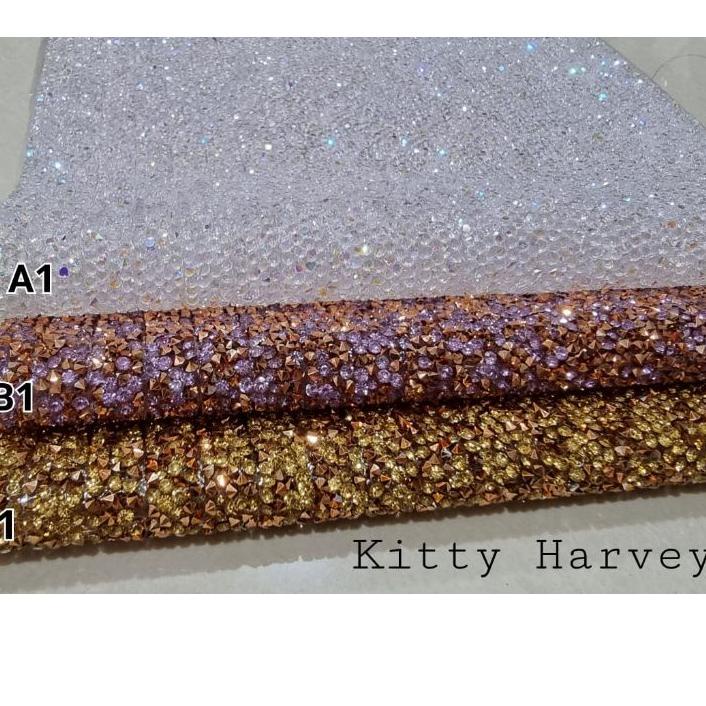 ✱ Diamond Tikar Gosok Lembaran | Diamond Strip | Payet gosok | Diamond Acak ❈