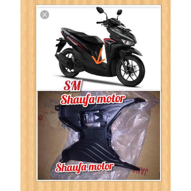 Dek lantai dek pijakan kaki vario new 125 150