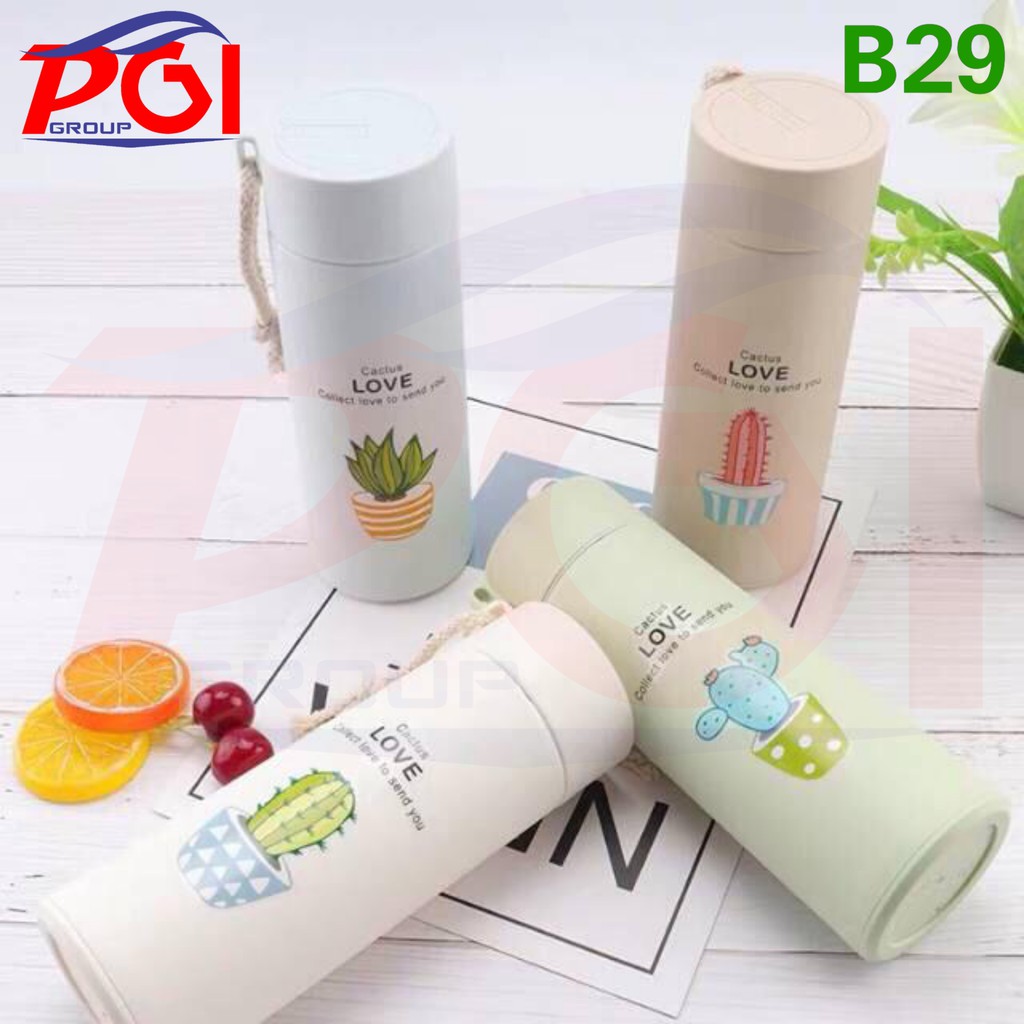 B ( B29 ) MY BOTTLE KACA KARAKTER / BOTOL KAKTUS / KWALITAS TERBAIK