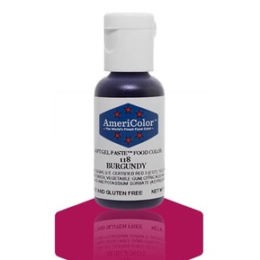

Americolor BURGUNDY 0.75 oz (21gr) Soft Gel Paste