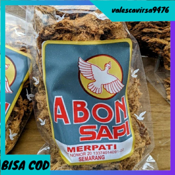 

⭐BISA COD⭐ Abon Merpati Sapi / Abon Panggang - Pedas