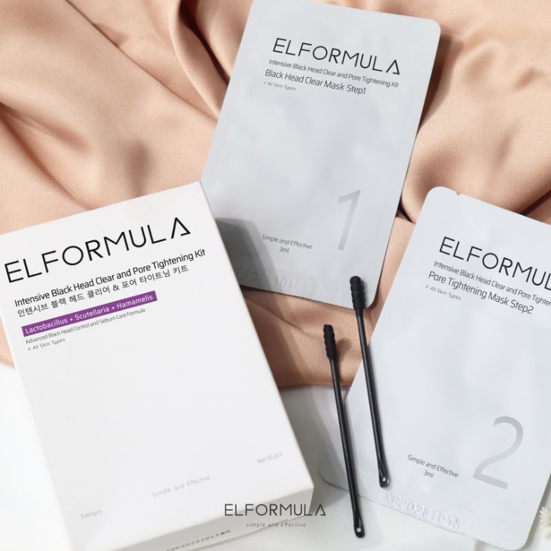ELFORMULA Intensive Black Head Clear and Pore Tightening Kit