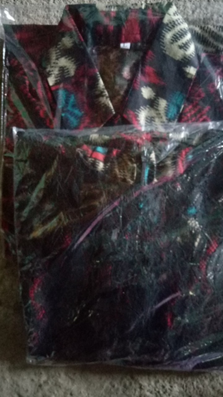 Maura Couple - Sania Ruffle Batik Couple Ori Ndoro Jowi Garansi Termurah Shopee - Kebaya Modern 2564