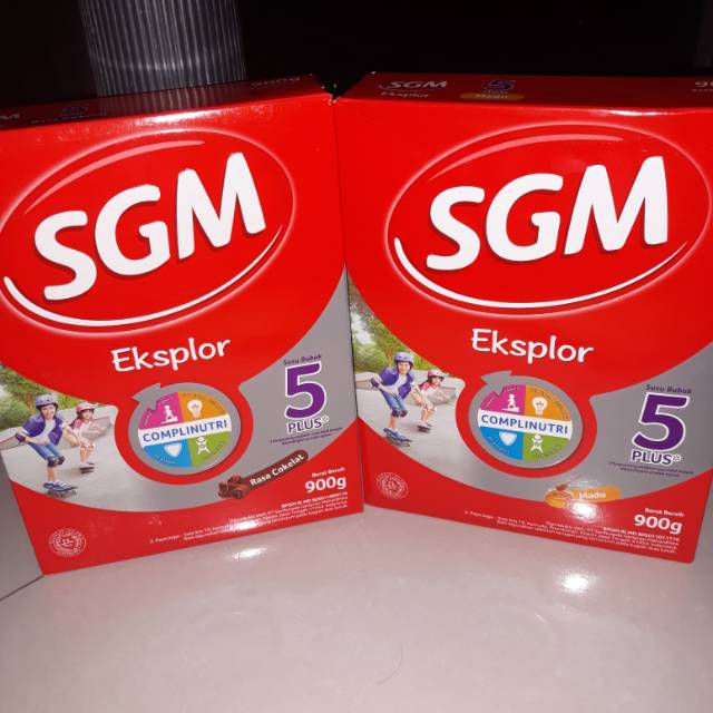 

SGM 5 plus madu/coklat