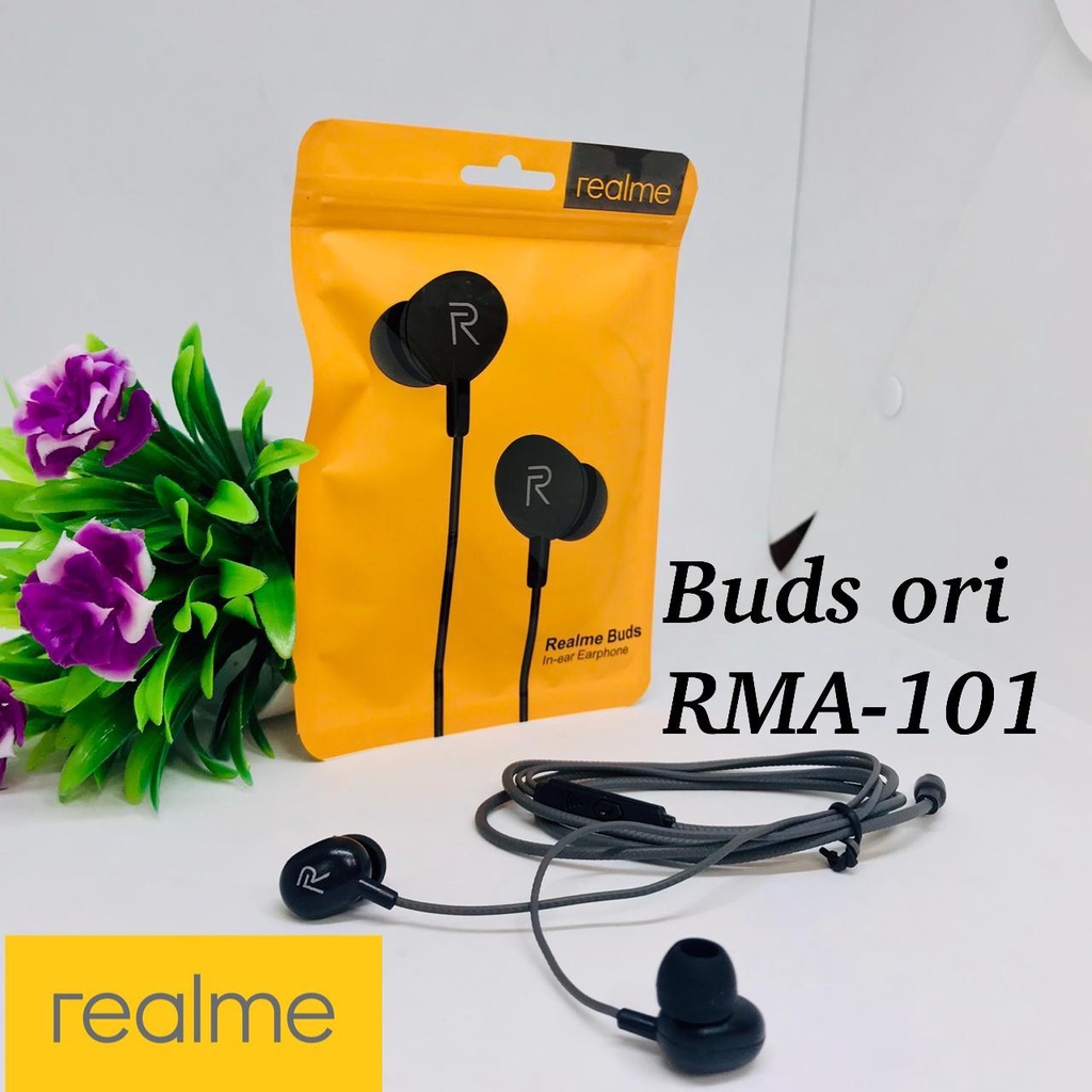 PROMO Headset/Handsfree REALME R50 R99 R114 RMA101 Music Earphone Feel The Real Bass