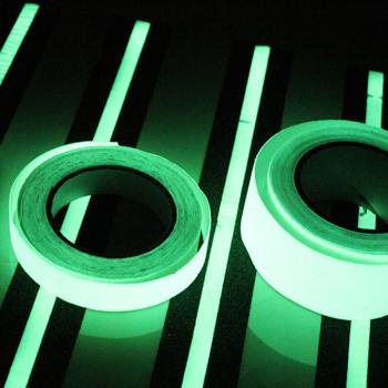 Lakban Glow In The Dark Luminous Adhesive Tape 1.5cmx10m / Lakban Menyala Dalam Gelap Lakban Glow In The Dark Warna / Isolasi Menyala Dalam Gelap Lakban Stiker Dekorasi Lakban Bercahaya / Lakban Murah Unik Menyala Dalam Gelap Perekat Dekorasi Ruangan