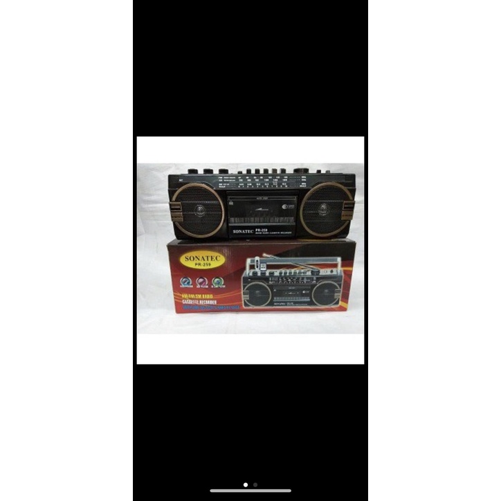 Radio Kaset Tape Sonatec Pr 259 Bisa Usb Sd Card