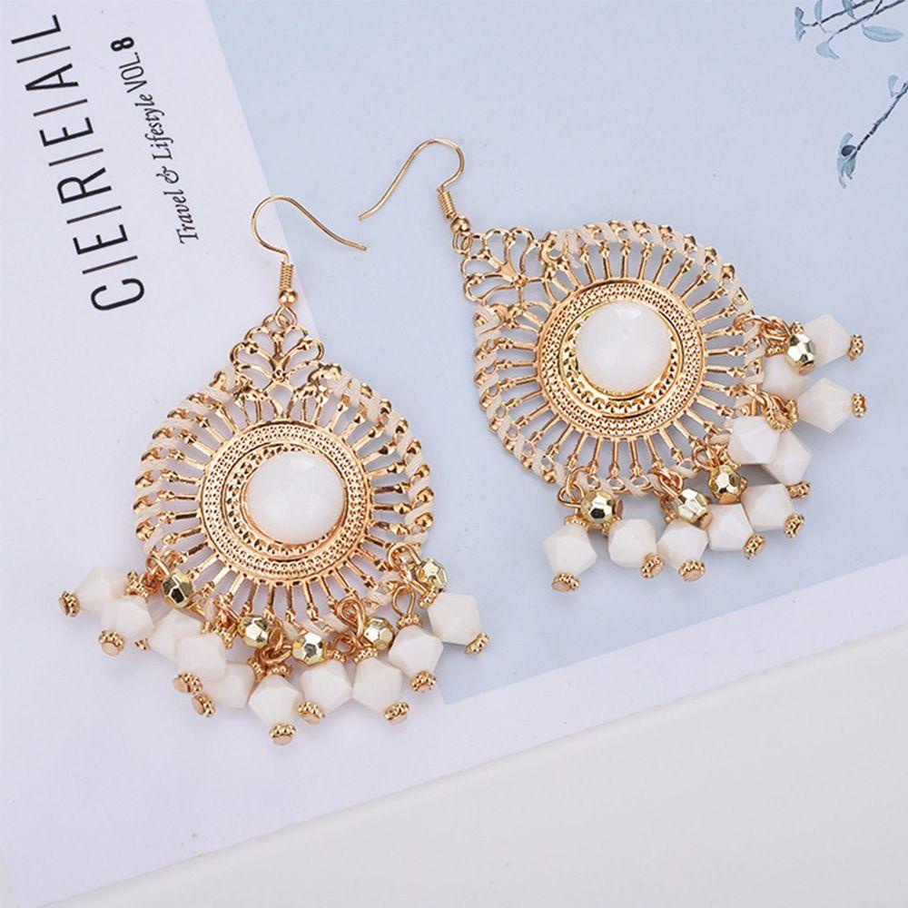 Needway Anting Berlebihan Vintage Untuk Aksesoris Wanita Hadiah Pesta Gaya Etnik Boho