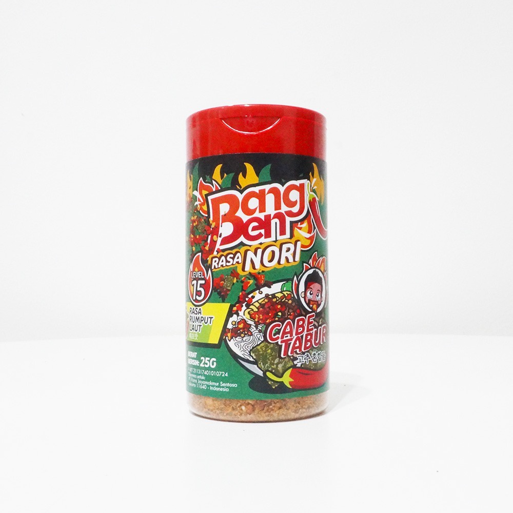 

BANGBEN CABE TABUR NORI LEVEL 15 - BUMBU CABE TABUR 25GR