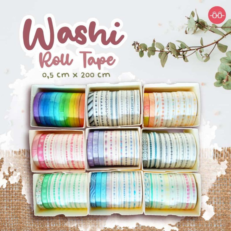

Washi Roll Tape