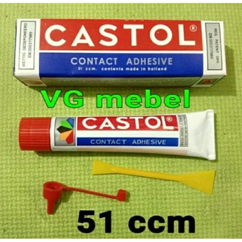 

Lem castol kuning besar 51 ccm - Lem kuning serbaguna castol