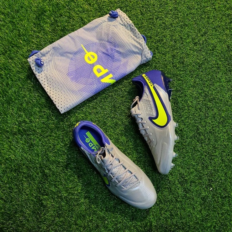 Sepatu Bola [TERBARU] - Nike Football Tiempo Legend 9 Elite FG Sapphire - Original 1000% BNIB Resmi 