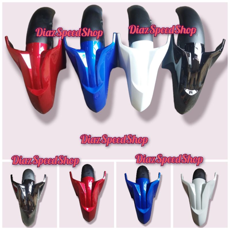 Spakbor depan Yamaha Jupiter MX 135 new hitam merah biru