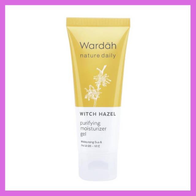 Wardah Nature Daily Witch Hazel Purifying Moisturizer Gel 40ml