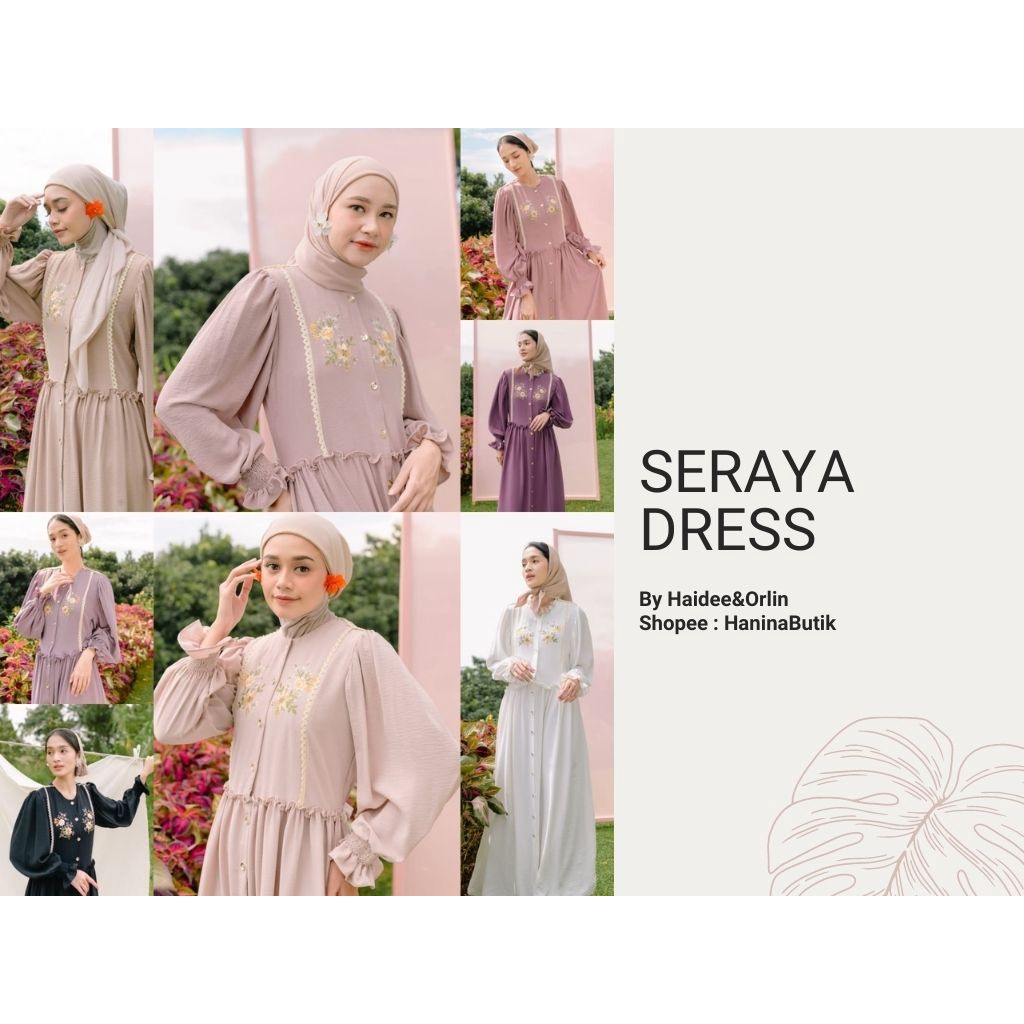 SERAYA DRESS by HAIDEE&ORLIN
