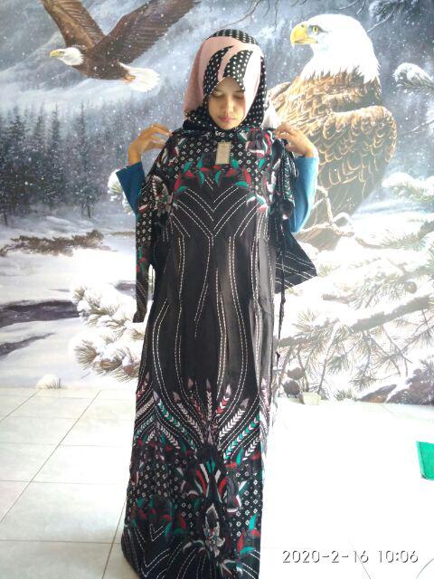 Maura Couple Keluarga Batik Sania Ruffle Batik Couple Sarimbit