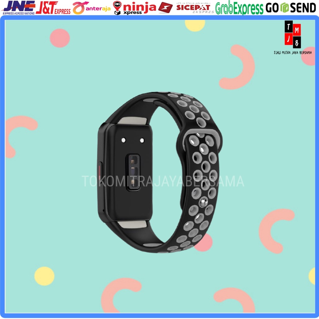 SPORT STRAP SILIKON GELANG TALI RUBBER SILICONE HUAWEI HONOR BAND 6